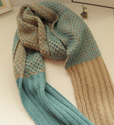 用毛線編織圍巾怎么搭配毛線的顏色