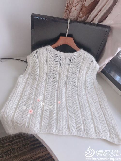幻雪 小資馬海鏤空百搭背心,附真人秀,圖解和詳細(xì)編織過(guò)程 棒針精品待選區(qū) powered by discuz